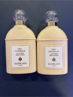 GUERLAIN Eau Impériale Body Lotion - Cream & Gold Accents